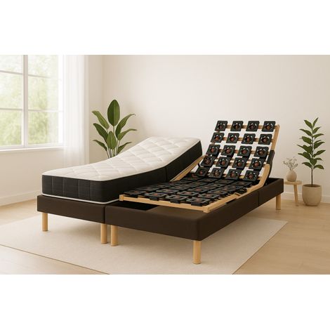 Literie électrique Essenzia Zen Ensemble VITALITE - Classic ressorts 2x70x190 Ressorts (1/5)