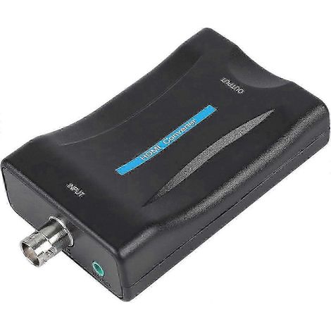 Adaptateur d'antenne TV HDMI 2025 avec convertisseur coaxial BNC, compatible 720p (1/5)