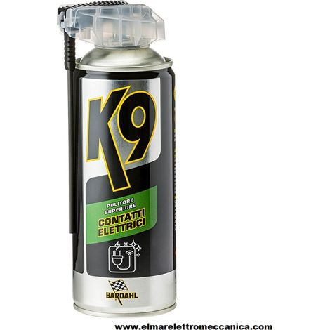 BARDAHL K9 CONTATTI ELETTRICI pulizia e protezione spray dielettrico 400 ml 450849