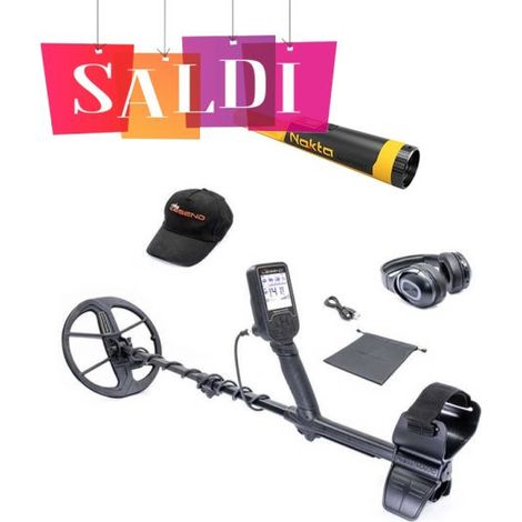 Nokta Makro metal detector THE LEGEND WHP + Cuffie wireless (SALDI 2025)