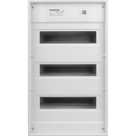 Siemens SIMBOX XL Montaje en superficie, sin puerta 3 filas-3x 12 TE (14 TE) Clase de protección 2, 8GB50360KM