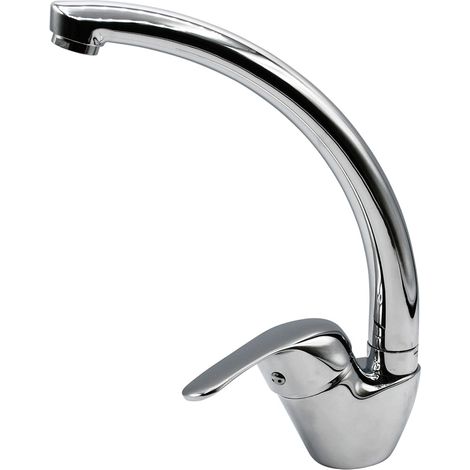 MONOCOMANDO LAVELLO 'URANO' cromato  - FLUXY