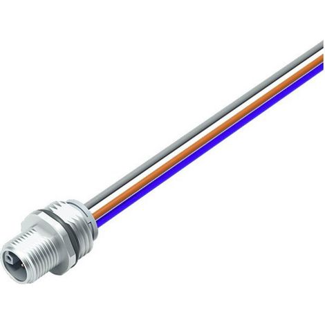 Connettore M12 in PVC con Protezione IP68 Industriale