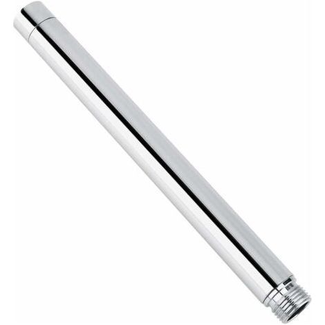G1/2 Inch (6 Inch) Stainless Steel Shower Extension Arm - For Shower Head - With Chrome Plating (1/5)