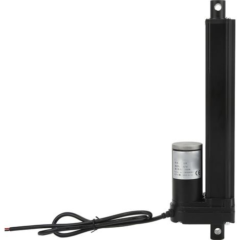 Vérin électrique linéaire 12V DC 3000N course 150mm (5,91in) IP54 pour bras robotique, automatisation industrielle, moteur à mouvement linéaire, accessoire de précision pour machines automatiques. (1/5)