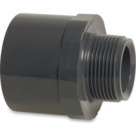 Manchon collé, diamètre extérieur 3/4", diamètre intérieur 32 mm, 10 bars, 22 x 40 x 32 mm, ligne d'irrigation goutte à goutte