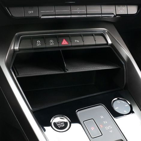 Boîte de Rangement Centrale pour A3 8Y Sportback Sedan 2020 2021 2022 Console Organizer Boîte à Gants de Voiture (1/5)