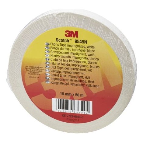 Scotch 9545NW19 Cinta adhesiva blanca 19 mm x 50 m