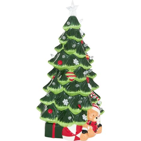 Albero di natale illuminato a led con motivo a orso, altezza 48 cm - Atmosphera créateur d'intérieur (1/2)