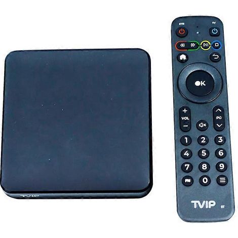 TVIP 605SE 4K HD Smart TV Box für Linux und Android, Amlogic S905X Prozessor, H.265 HDR, 2,4 GHz und 5 GHz Wi-Fi, europäischer Stecker. (1/5)