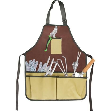BUNTHAUS Tablier de Jardinage, Réglable Tablier de Jardin Imperméable, Tablier Jardin, Tablier Multi-Outils pour Hommes et Femmes, Résistant l\\'Usure et Antisalissure, Incontournable pour Jardiniers (1/4)