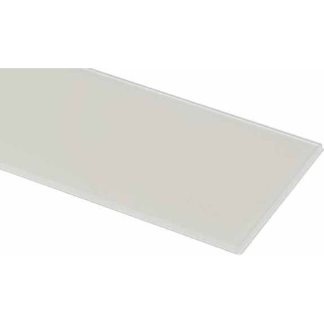 RIPIANO IN VETRO SATINATO CM. 0.6X60X15