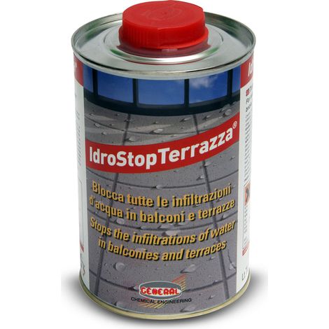Ilcom idrorepellente, consolidante traspirante per balconi e terrazzi - Idrostop terrazza