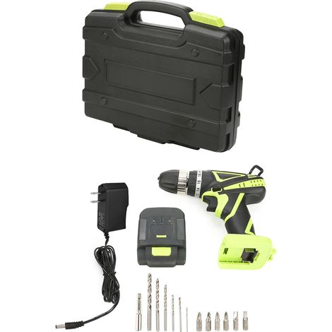 Perceuse-visseuse électrique sans fil 14.4V avec batterie lithium rechargeable, kit main (prise américaine 110V) (1/5)