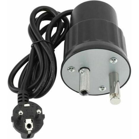 Grillspießmotor, elektrischer Campingmotor, Aluminium-Drehspieß-Set, Grill, Nennlast 0-24 kg (1/5)