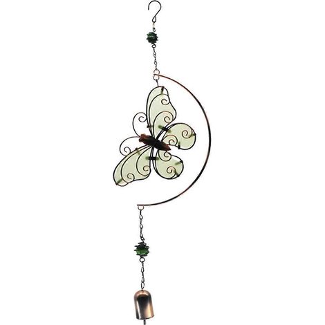 Carillon éolien lumineux papillon étanche --- (1/5)