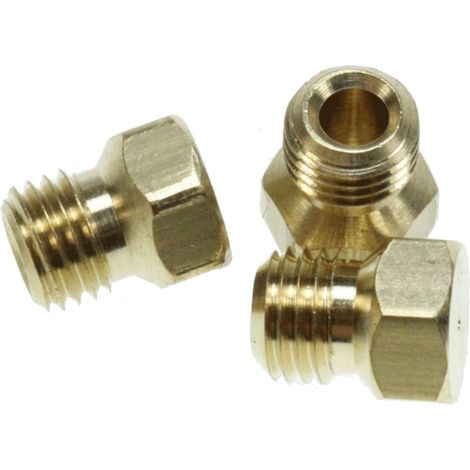 Ersatzteil - Original-Düsensatz, Butan/Propan-Gas -  - AYA, VALBERG, CONTINENTAL EDISON, PROLINE, SHARP, FAR, SOGELUX, TELEFUNKEN, TECHNICAL, SIGNATURE, DOMEOS, FRIONOR, LINETECH, HELKINA, TUCSON, EUR