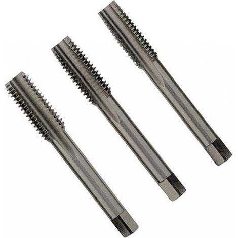 Jeu de 3 tarauds main HSS DIN352 Ø3x50 mm TIVOLY - 1050051030050 (1/2)