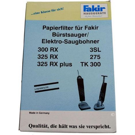 Ersatzteil - Set 5 Beuteln 3SL -  - FAKIR