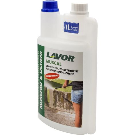 detergente per idropulitrice lavorwash "muscal" muschio e muffe 1 lt