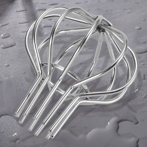 Tuyau d'évacuation des eaux pluviales en acier inoxydable, drain de sol anti-obstruction pour une utilisation intérieure et extérieure (tube 50) (1/5)