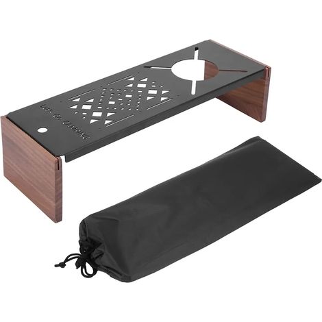 Accessoires compatibles avec les tables SOTO IGT, équipement de camping compatible avec les cuisines mobiles IGT, plateau en acier inoxydable, table de camping extérieure, réchauds portables (1/5)