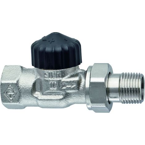 HEIMEIER Thermostat-Ventilunterteil Standard, Durchgang, DN 20, vernickelt, 2202-03.000 (1/3)