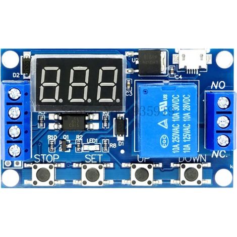 Micro-USB-Zeitrelaismodul