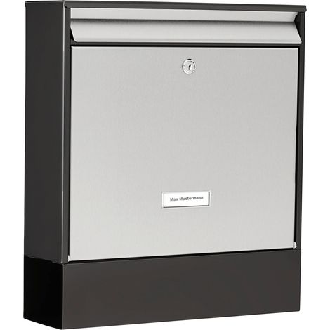 Burg-W Briefkasten Black & Steel Oxford-Set 68770 B+S (1/5)