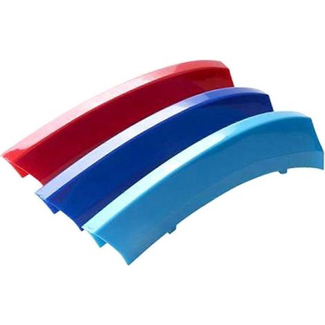 1 jeu de calandre avant tricolore pour BMW (comme illustré) (1/5)