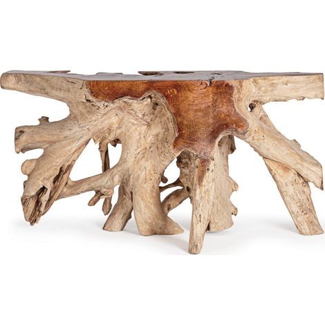 Console racines originales en teck Zanda 150cm (1/5)