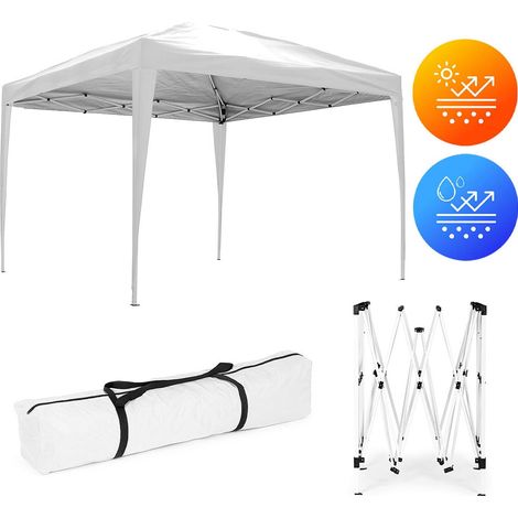 Garden Pavilion Tent 3x3 m Pop-Up Canopy for Garden or Terrace MultiGarden