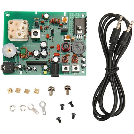 Émetteur radio AM ondes moyennes 530-1600 KHz, kit DIY réglable pour expériences scolaires (1/5)