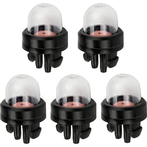 5 piezas de pera de cebado, bomba de cebado, ampolla de combustible, burbuja de aceite del carburador para Stihl Sunreek 8482 McCulloch Ryobi Echo Walbro 188-512 (1/5)