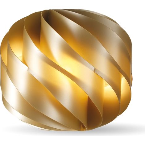 Lampada Da Scrivania-Ufficio Moderna Globe Polilux ® New Gold 1 Luce E14 (1/2)