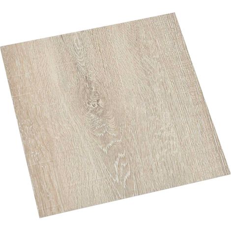 vidaXL Tavole per Pavimenti 55 pcs Beige 5,11 m² PVC