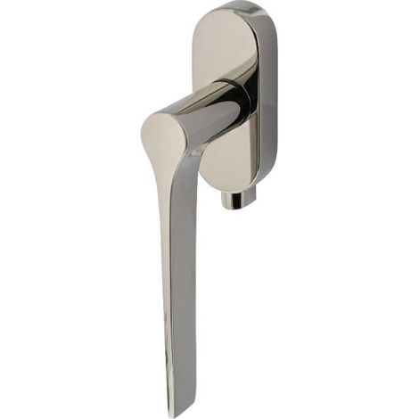 Poignée de fenêtre design Lama L Nickel verrouillable - K106PNL (1/2)