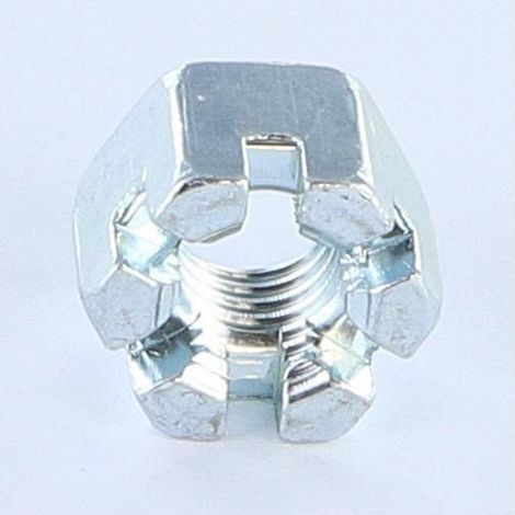 Ecrou à CRENEAUX HK M8 Acier zingué - 1 pièce (1/3)