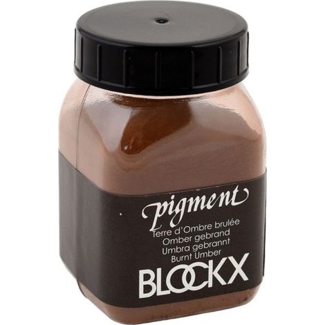 Pigment en poudre - Terre d'ombre brûlée - 42 - Blockx - Pot de 100g