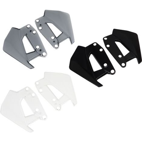Windabweiser für Motorrad-Windschutzscheibe für R1300GS 2024 (Paar) - erhältlich in Schwarz, Grau und Klar.