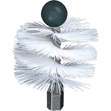 Hérisson Rond en Nylon M12x175 - 120 mm - Résistant et Durable - Fiable - D-Work (1/2)