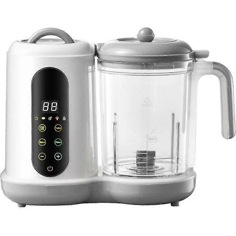 Appareil multifonctionnel pour aliments pour bébés, robot culinaire, moulin à légumes, cuiseur vapeur, mélangeur, réchauffeur, machine à cuire (États-Unis) (1/5)