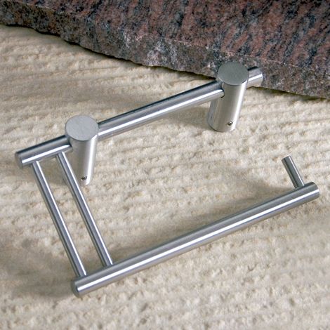 Porta Rollos Inox Mate Bcn   - Portarrollos para el papel higiénico BCN (1/3)