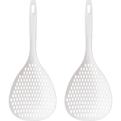 Écumoire Égouttoir - Écumoire À Fentes En Nylon Résistant À La Chaleur - Pour Pâtes Légumes Fruits Œufs - 1 Pièce (1/5)