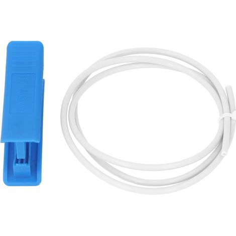 Tube PTFE résistant à la chaleur de 3 mètres pour imprimantes 3D, comprenant un coupe-tube pour filament de 1,75 mm, blanc. (1/5)