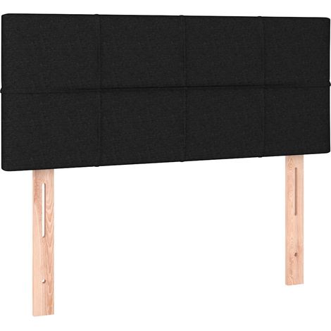 Maison Exclusive - Cabecero de tela negro 80x5x78/88 cm (1/5)