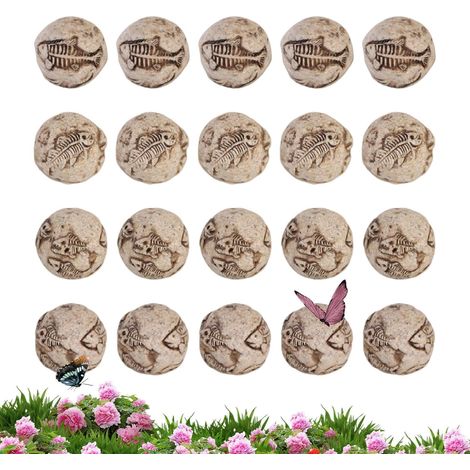 Bonsai Figuren 20 Stück Fischgräten Pflanzentopf Skulpturen