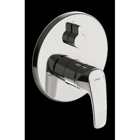 HANSA HANSAPINTO Wannen-und Brausearmatur, Fertigmontageset, (1/5)