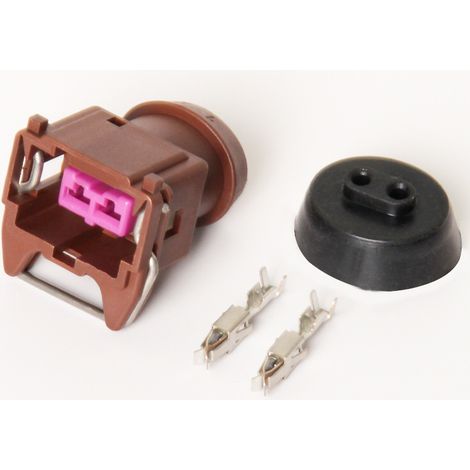 Domestic automotive connector DJ7024A-3.5-21 is suitable for car horn plugs 144473-2. (1/4)
