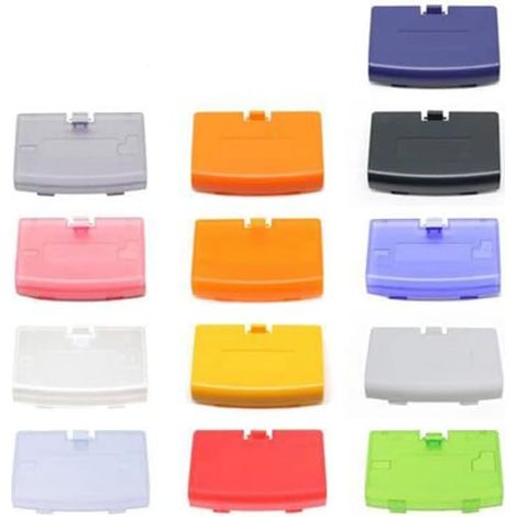 Replacement rear door cover for Gameboy Advance GBA console (transparent) (1/2)